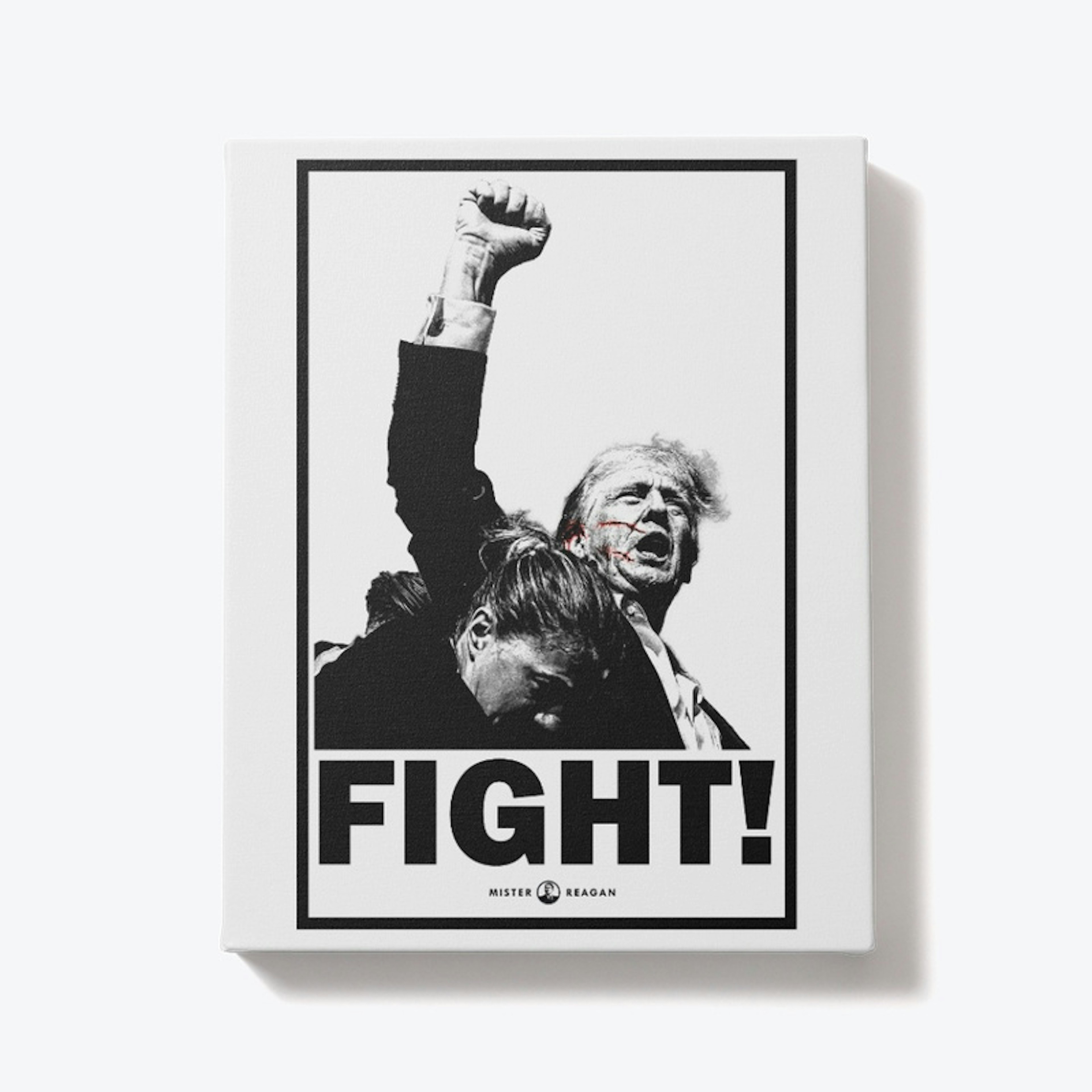 Trump FIGHT! B&W