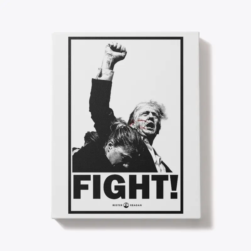 Trump FIGHT! B&W